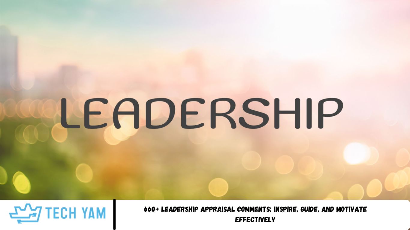 Leadership Appraisal