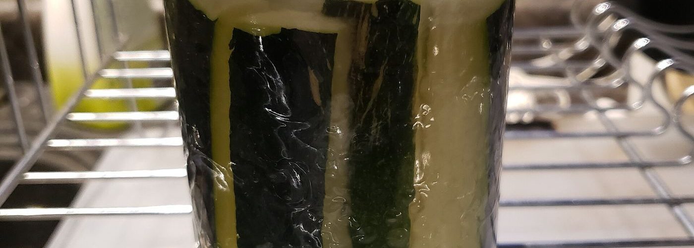 Jars of fermented food